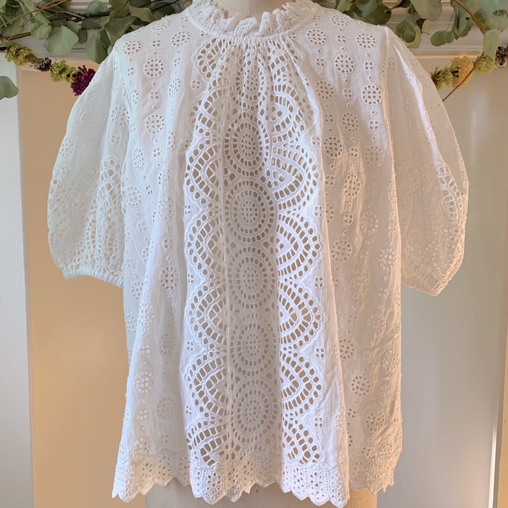 Crochet Lace Blouse